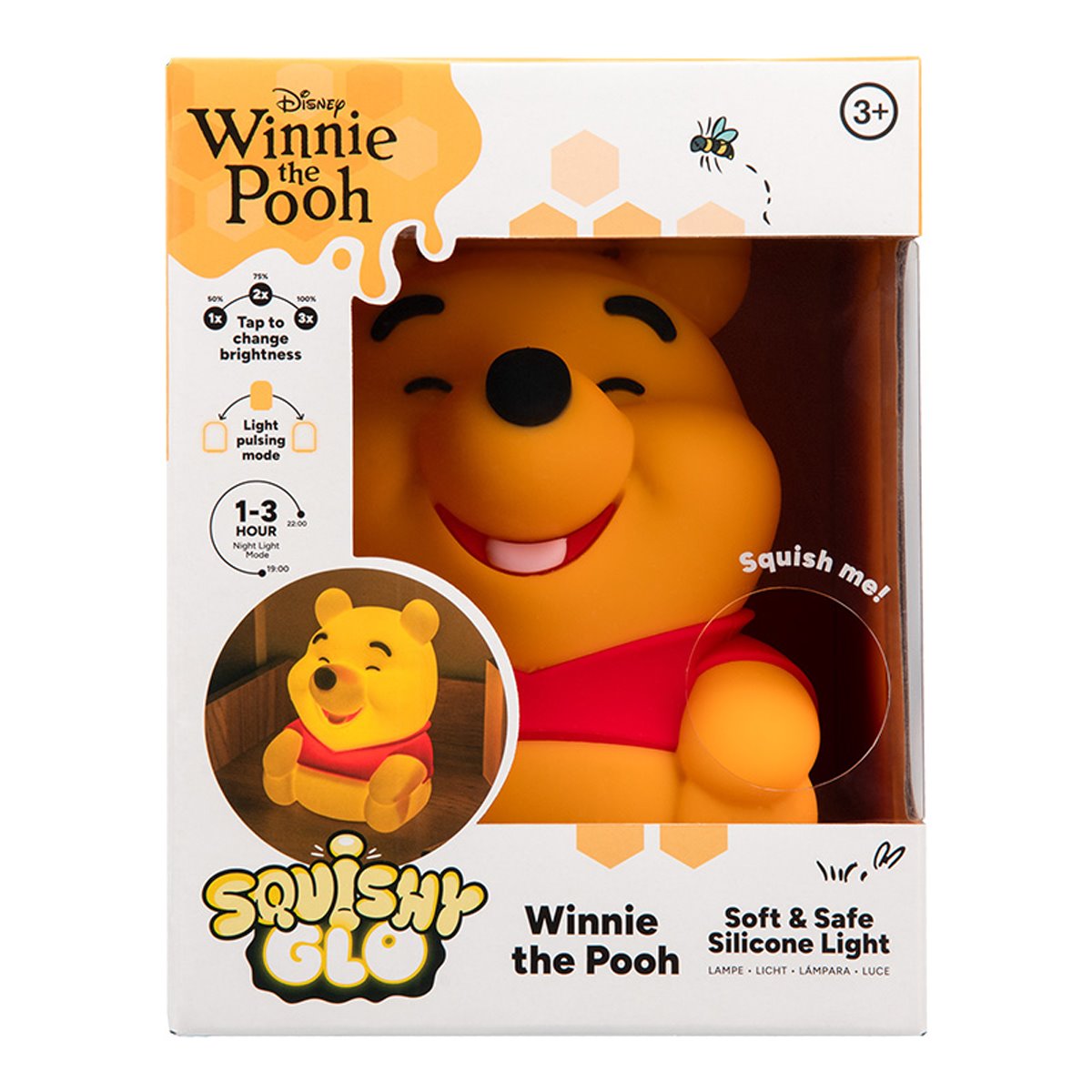 Winnie the Pooh SquishyGlo Rechargeable Light