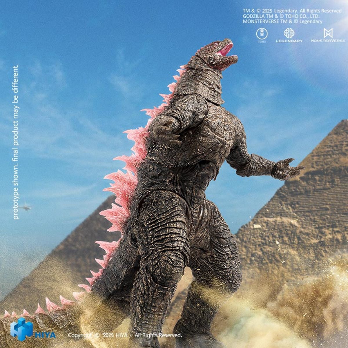 Godzilla x Kong: The New Empire Heat Ray Godzilla Evolved Exquisite Basic Series Action Figure