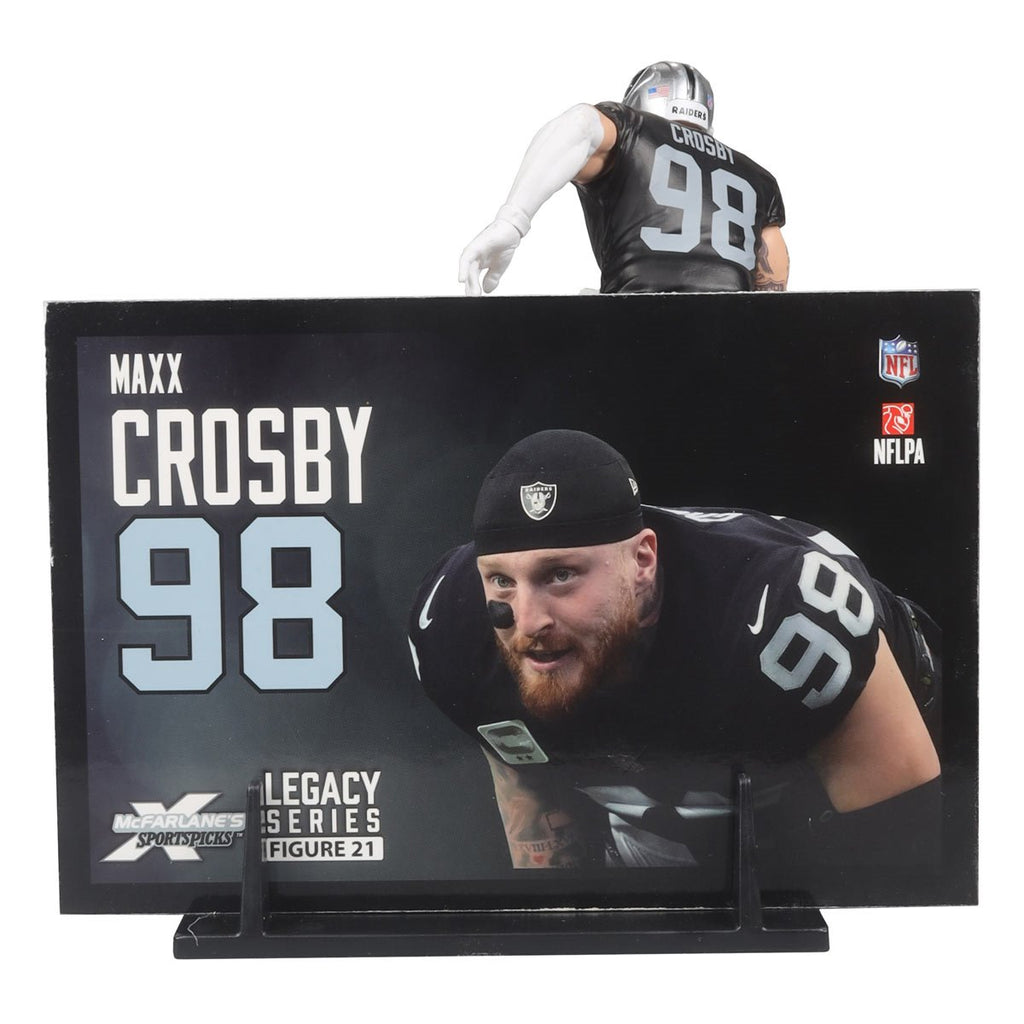 NFL SportsPicks 2024 Wave 2 Las Vegas Raiders Maxx Crosby 7-Inch Scale Posed Figure