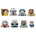 One Piece Nyan Piece Nyan! Luffy vs. Marines Mega Cat Project Mini-Figure Case of 8