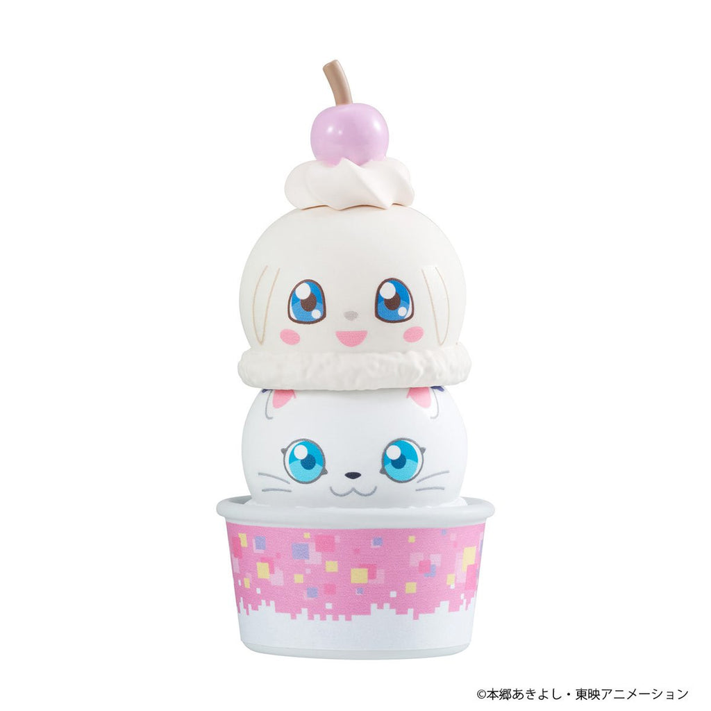 Digimon Adventure Stack Up and Change Tsumichen Mini-Figure Case of 8