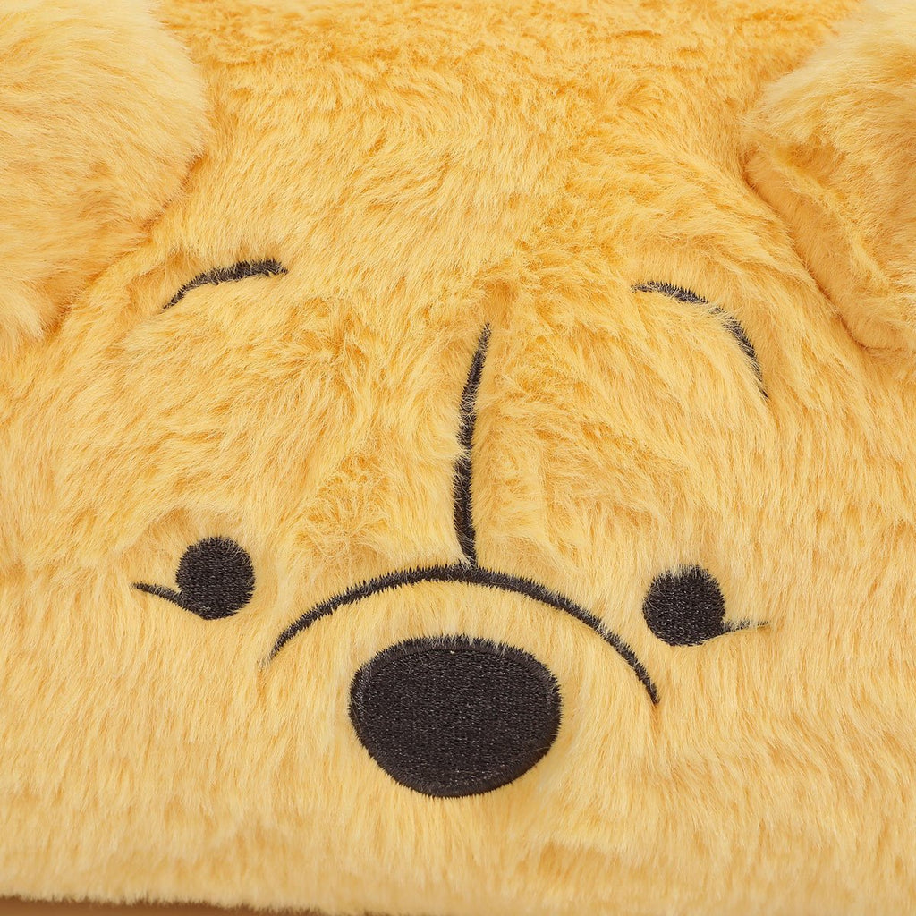 Winnie the Pooh Faux Fur Cosmetic Bag