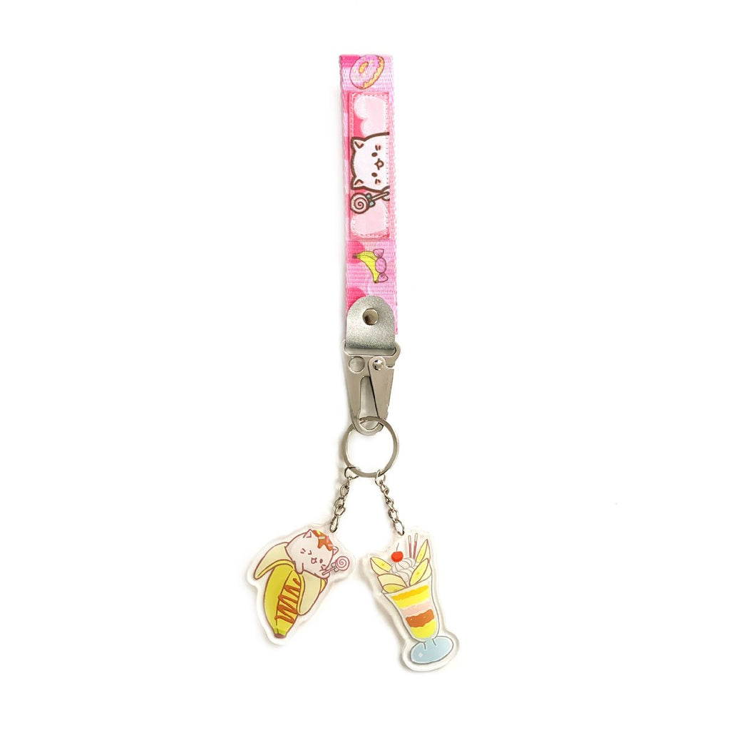 Bananya Sweets Keystrap