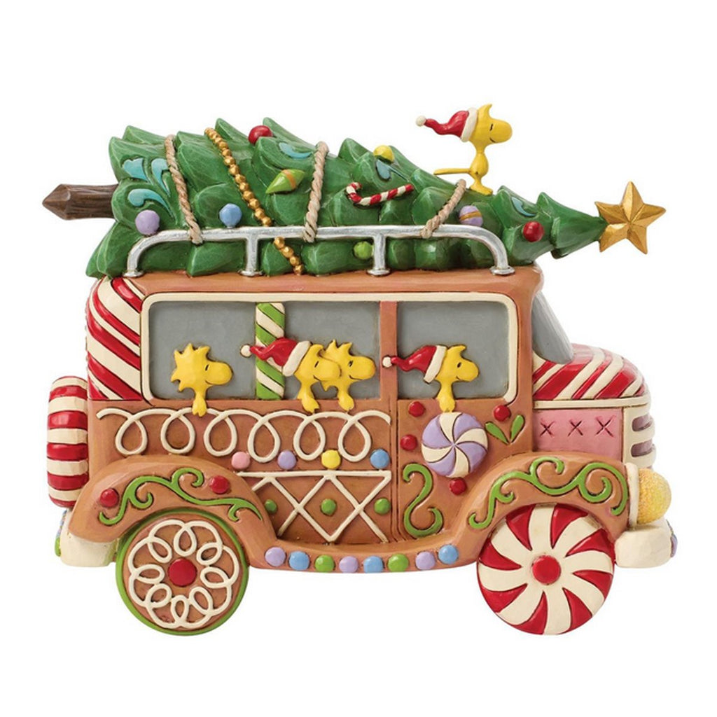 Peanuts Gingerbread Van by Jim Shore Statue