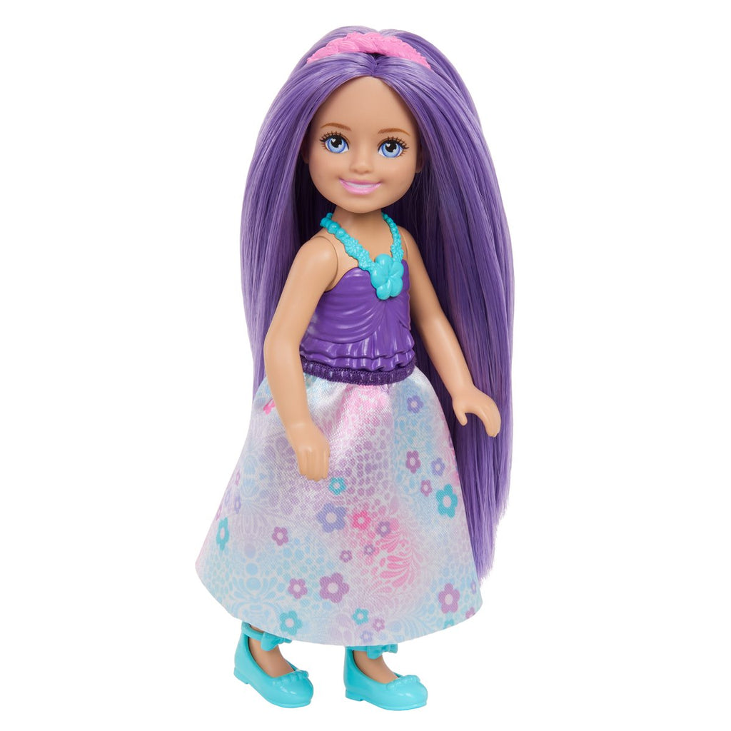 Barbie Chelsea Royal Doll with Purple Hair