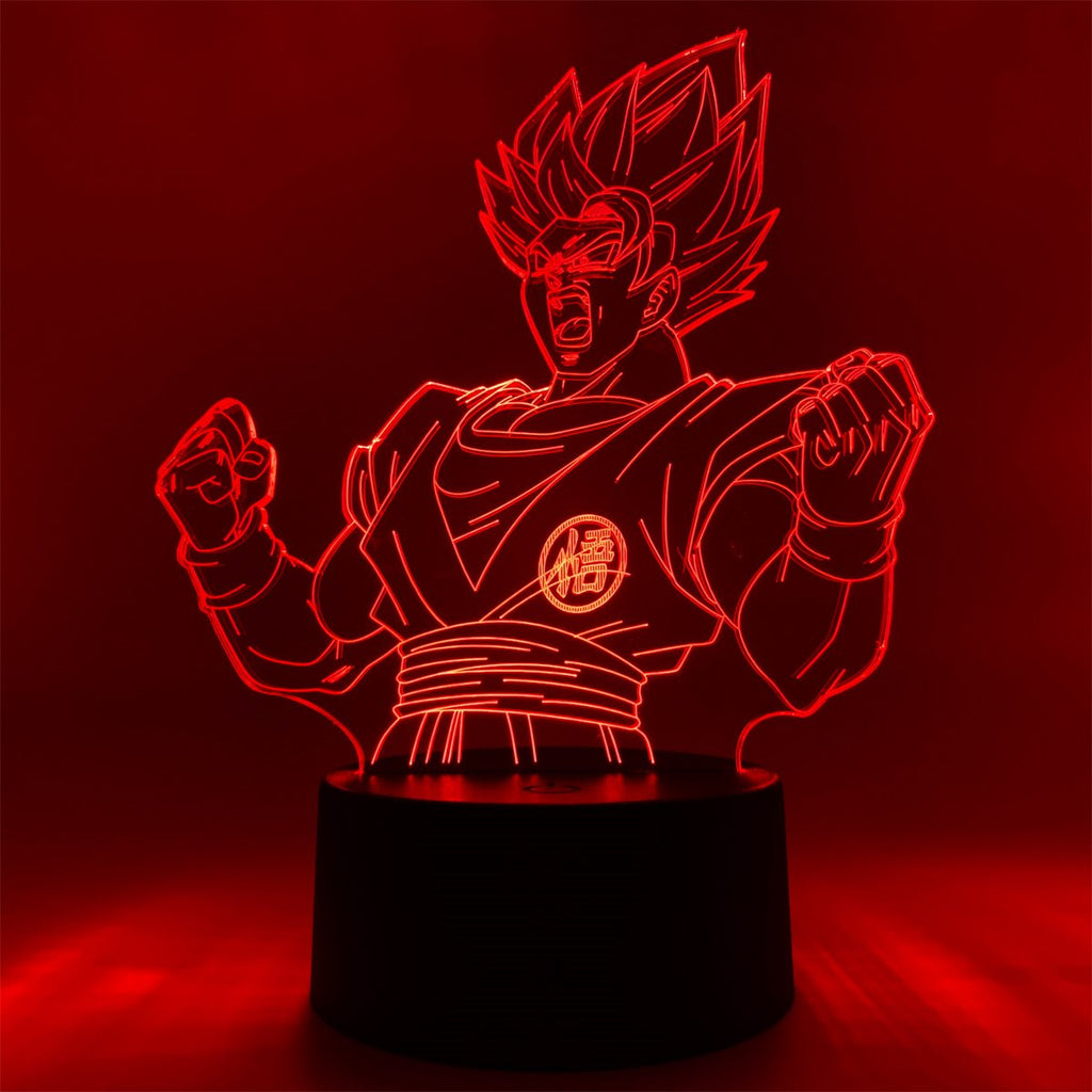 Dragon Ball Super Goku Super Saiyan God Super Saiyan: Kaio-ken Otaku Lamp