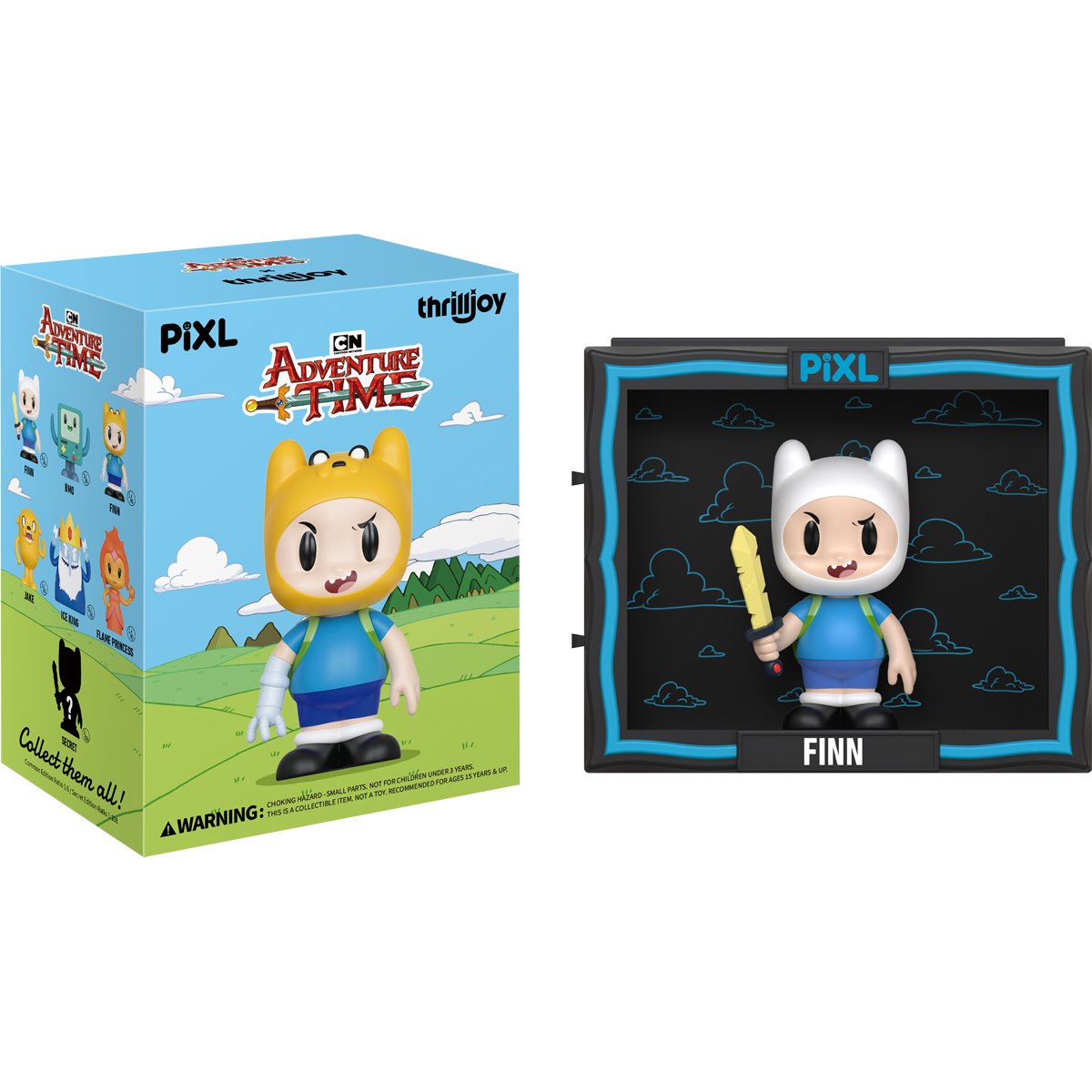 Adventure Time Blind Box PIXL Mini-Figure Display Case of 6