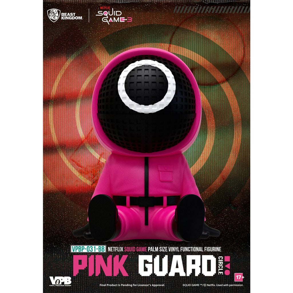 Squid Game VPBP-031 Palm Size Vinyl Functional Piggy Bank Blind Box Case of 6