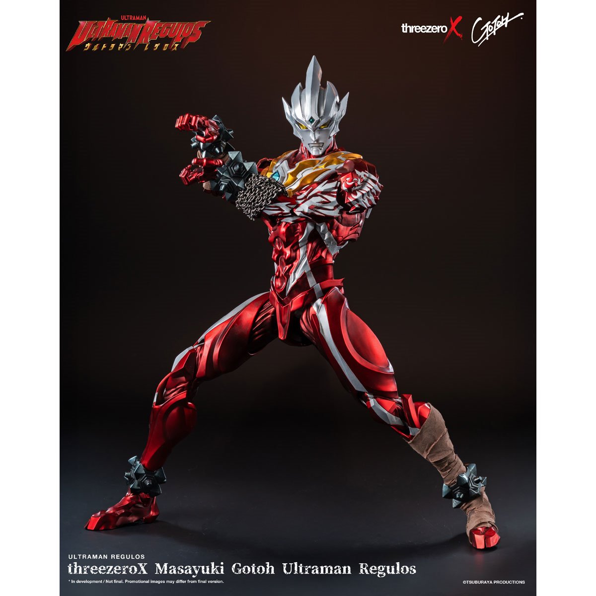 Ultraman Regulos ThreezeroX Masayuki Gotoh Ultraman Regulos Action Figure