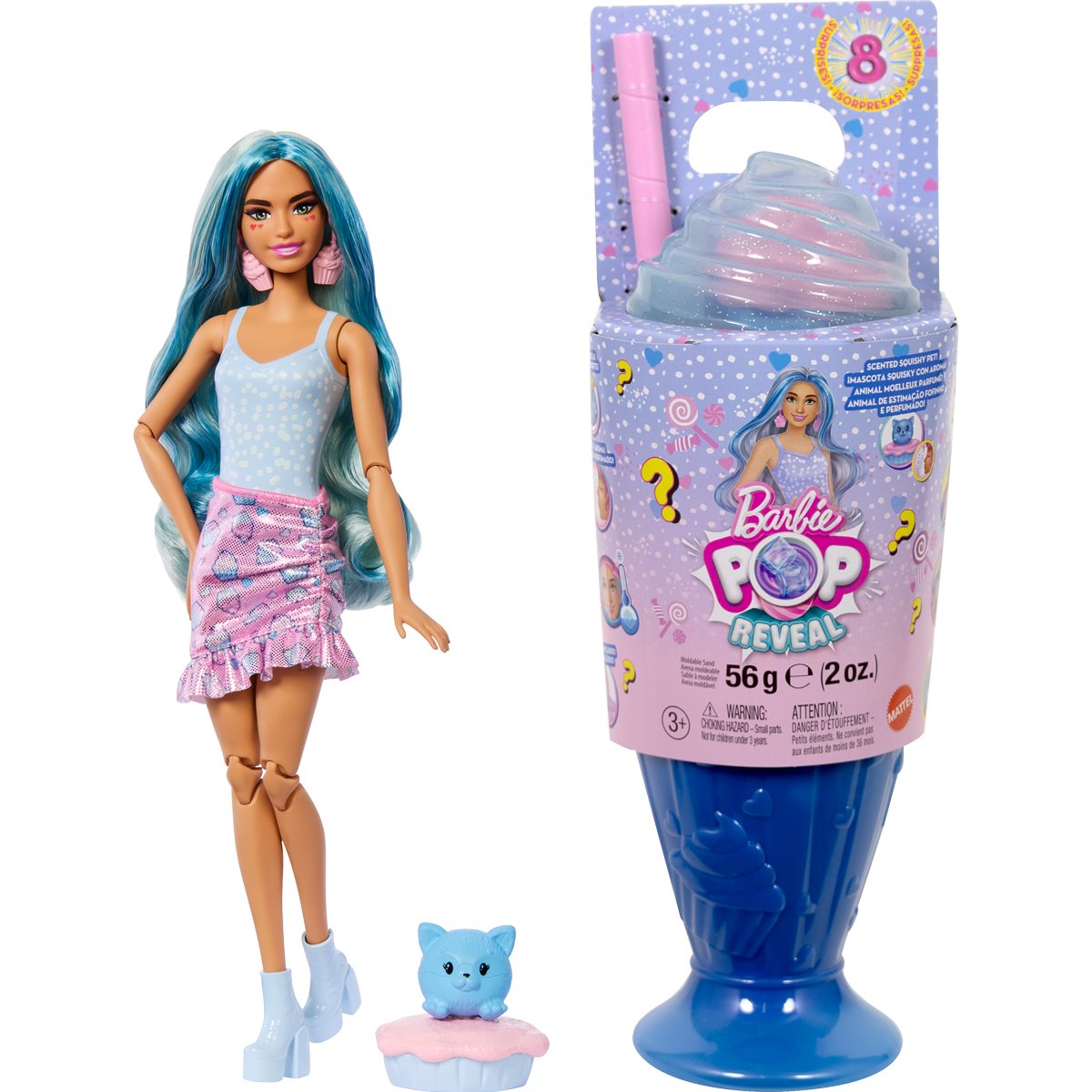 Barbie Pop Reveal Blue Doll