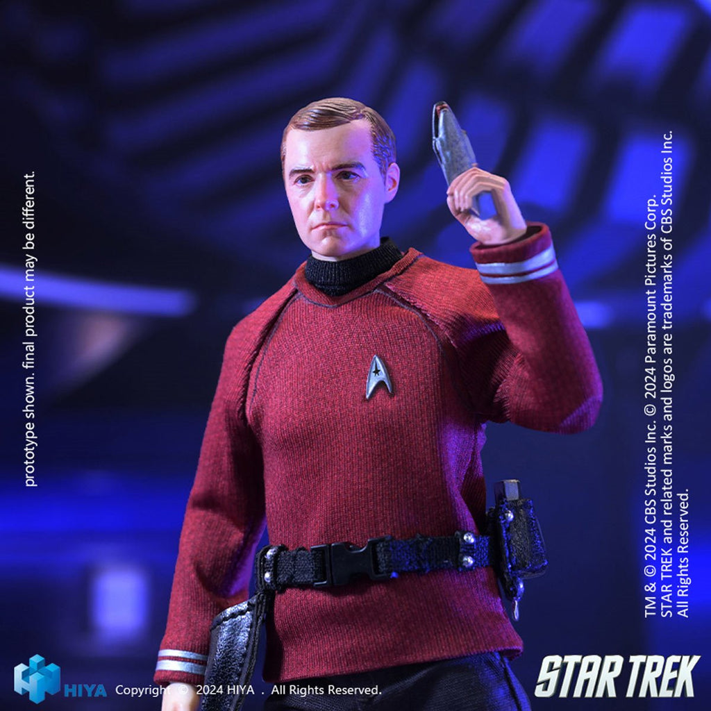 Star Trek 2009 Movie Scotty Exquisite Super 1:12 Scale Action Figure
