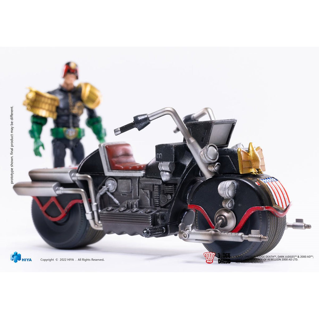 Judge Dredd and Lawmaster MK II Exquisite Mini Series 1:18 Scale Action Figure Set