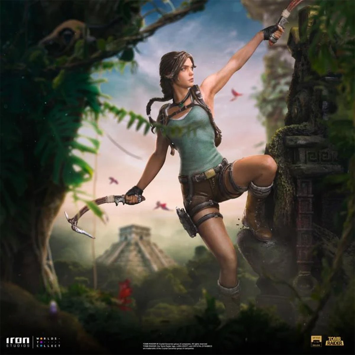 Tomb Raider Lara Croft 1:10 Deluxe Art Scale Limited Edition Statue