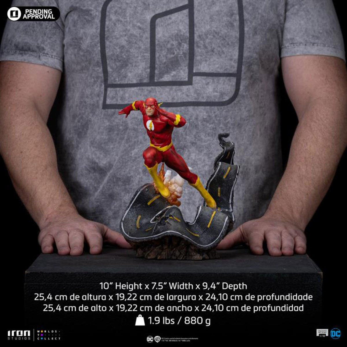 The Flash DC Comics Series #9 1:10 Art Scale Limited Edition Statue