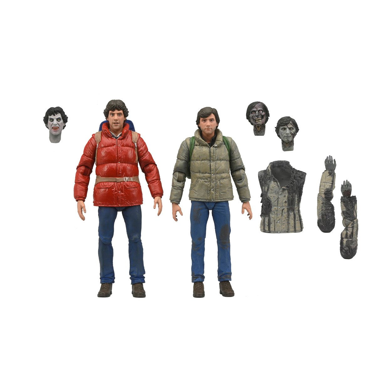 An American Werewolf in London Jack and David 7-Inch Scale Action Figures 2-Pack