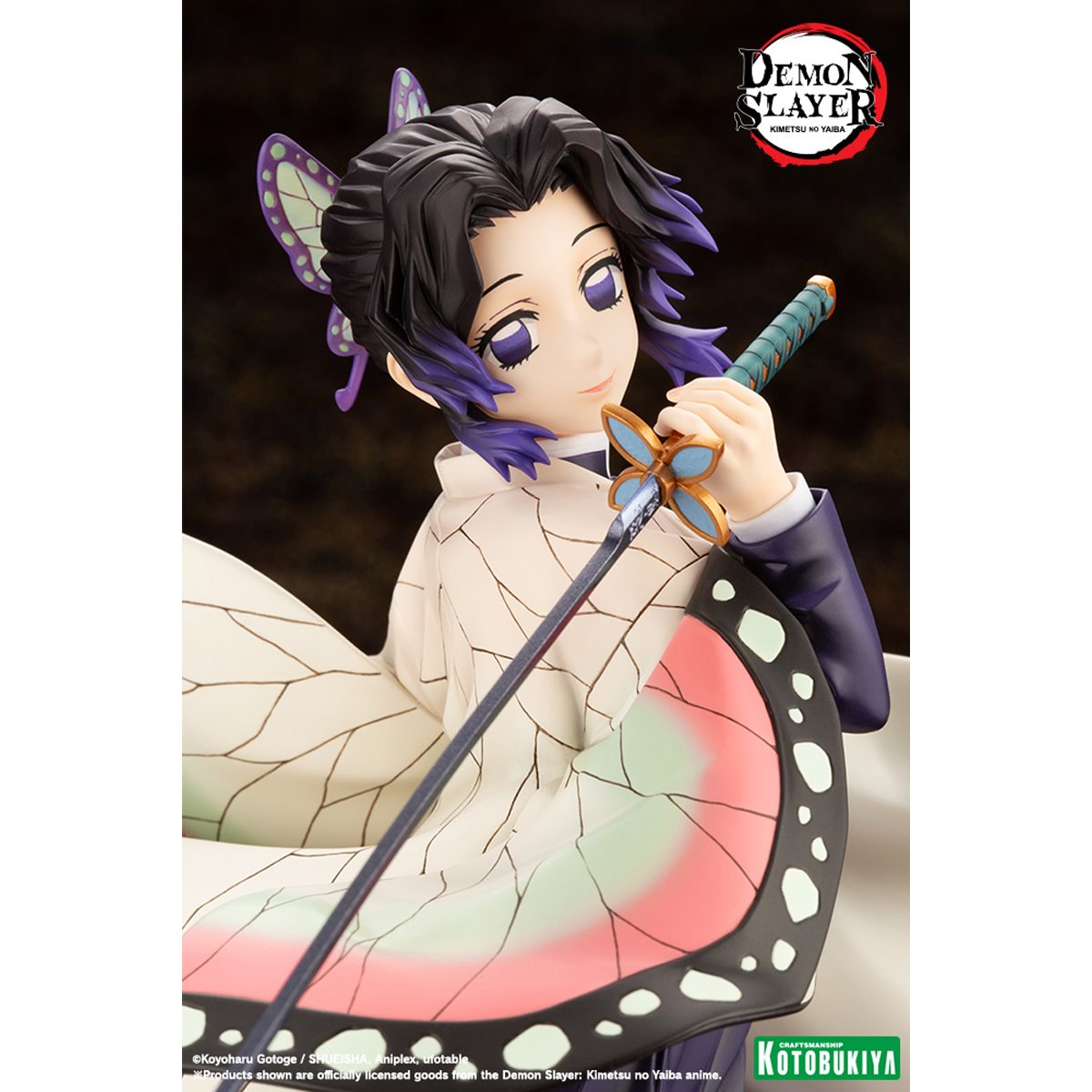 Demon Slayer: Kimetsu no Yaiba Shinobu Kocho ArtFX J 1:8 Scale Statue - ReRun