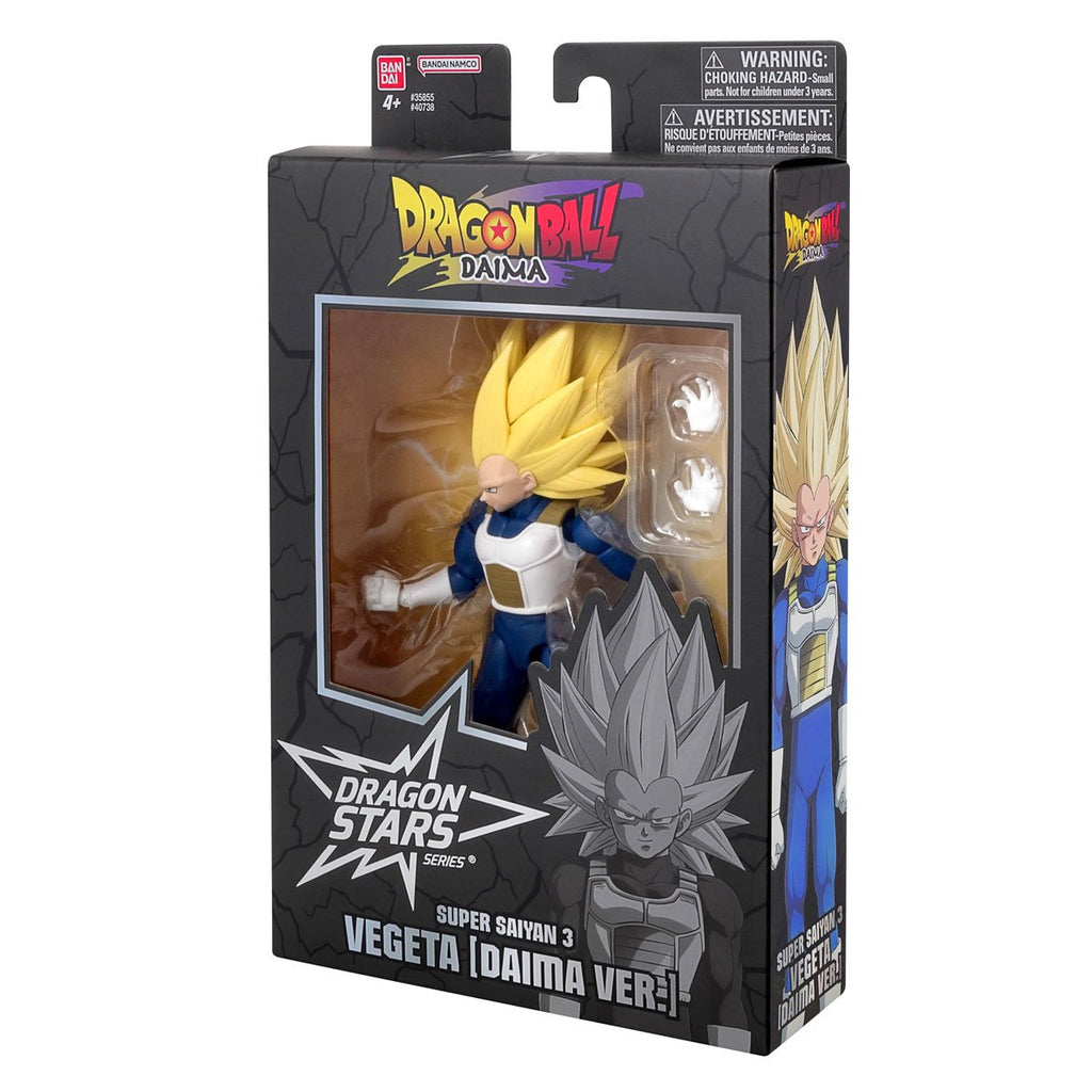 Dragon Ball Daima Dragon Stars Super Saiyan 3 Vegeta Action Figure