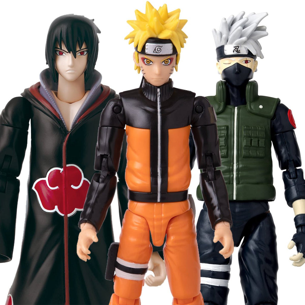 Naruto Anime Heroes Action Figure Wave 1 Case of 6