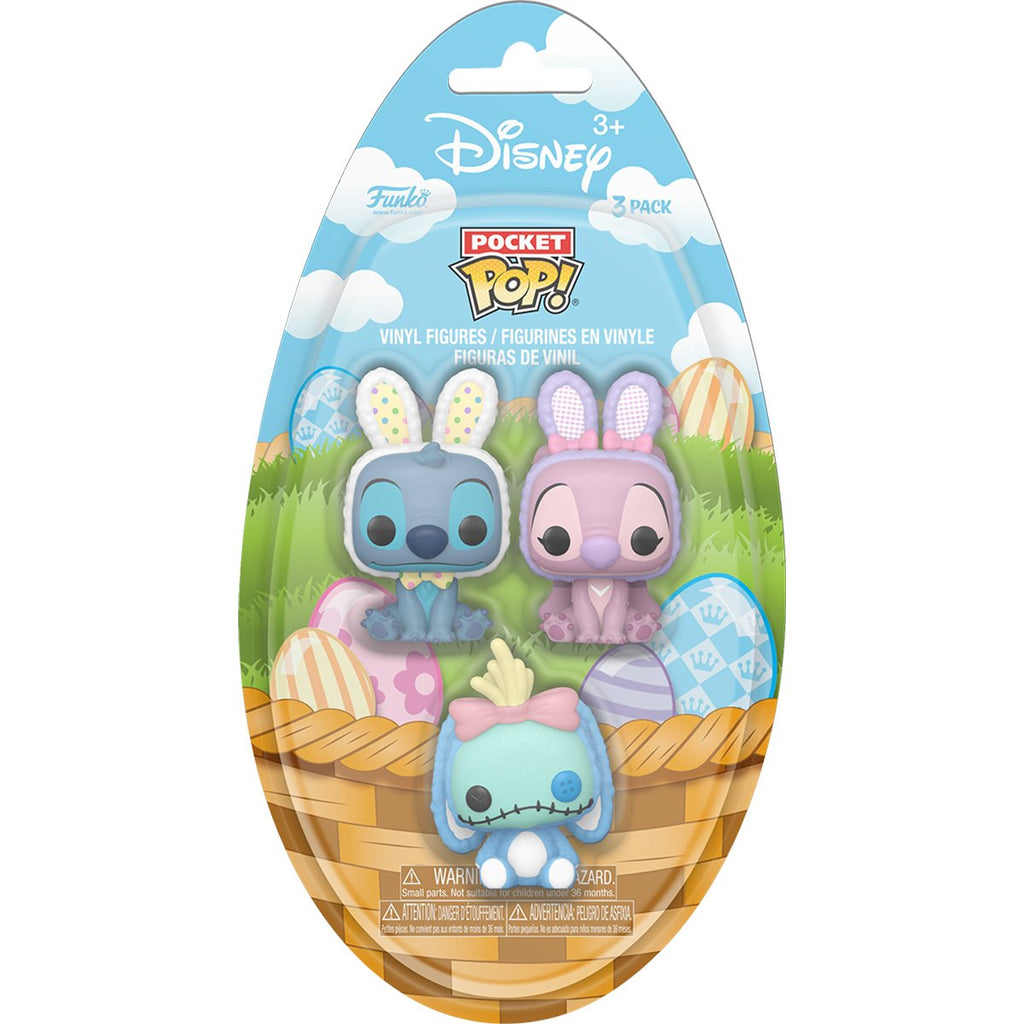 Lilo & Stitch Easter Funko Pocket Pop! Mini-Figure 3-Pack