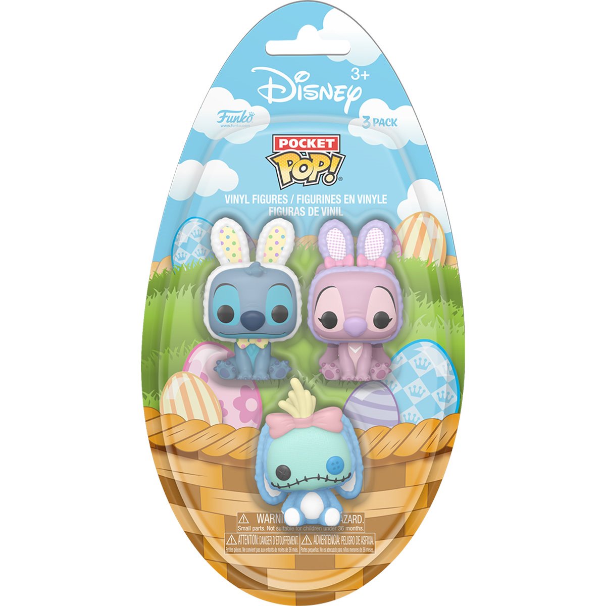 Lilo & Stitch Easter Funko Pocket Pop! Mini-Figure 3-Pack