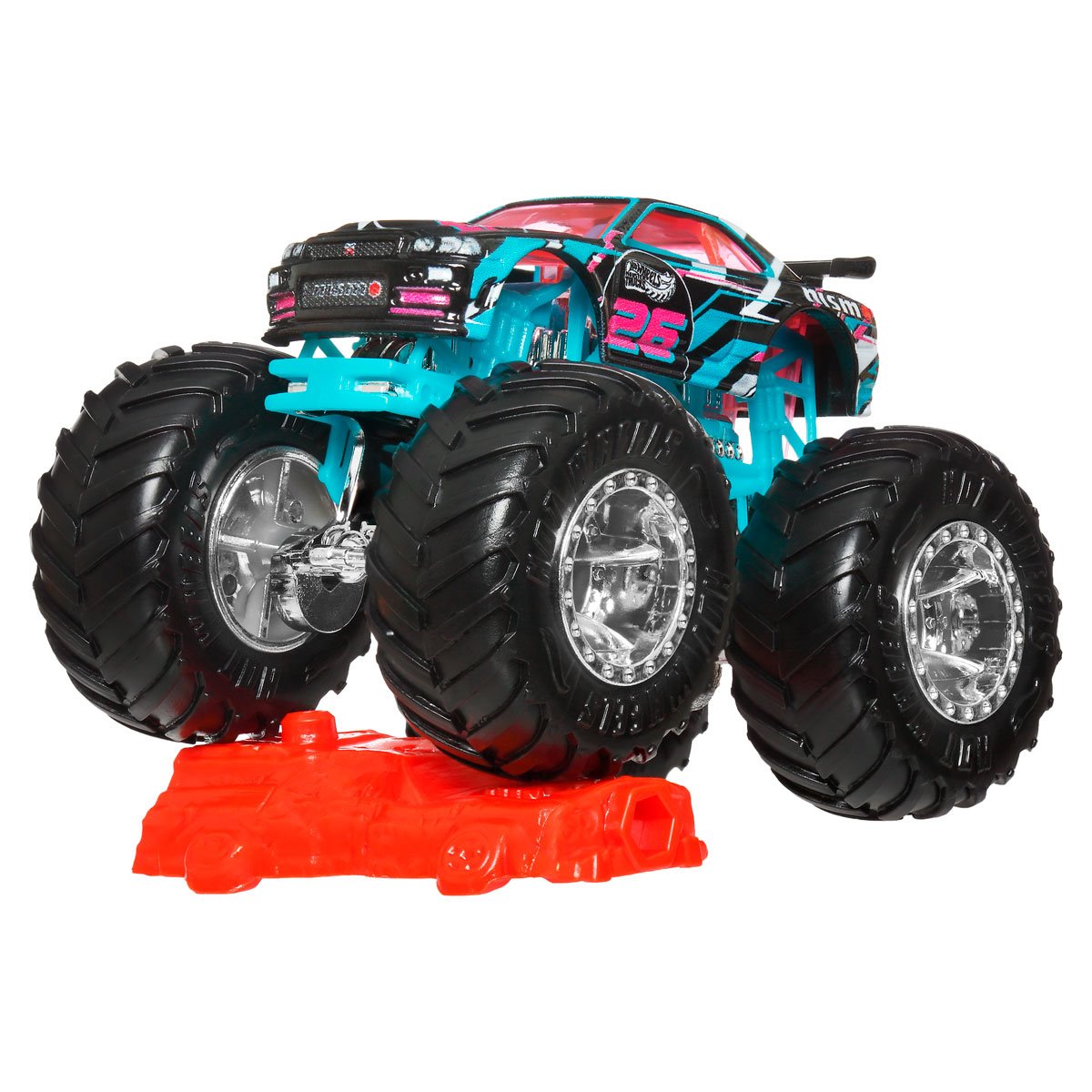 Hot Wheels Monster Trucks 1:64 Scale Vehicle 2026 Mix 1 Case of 8