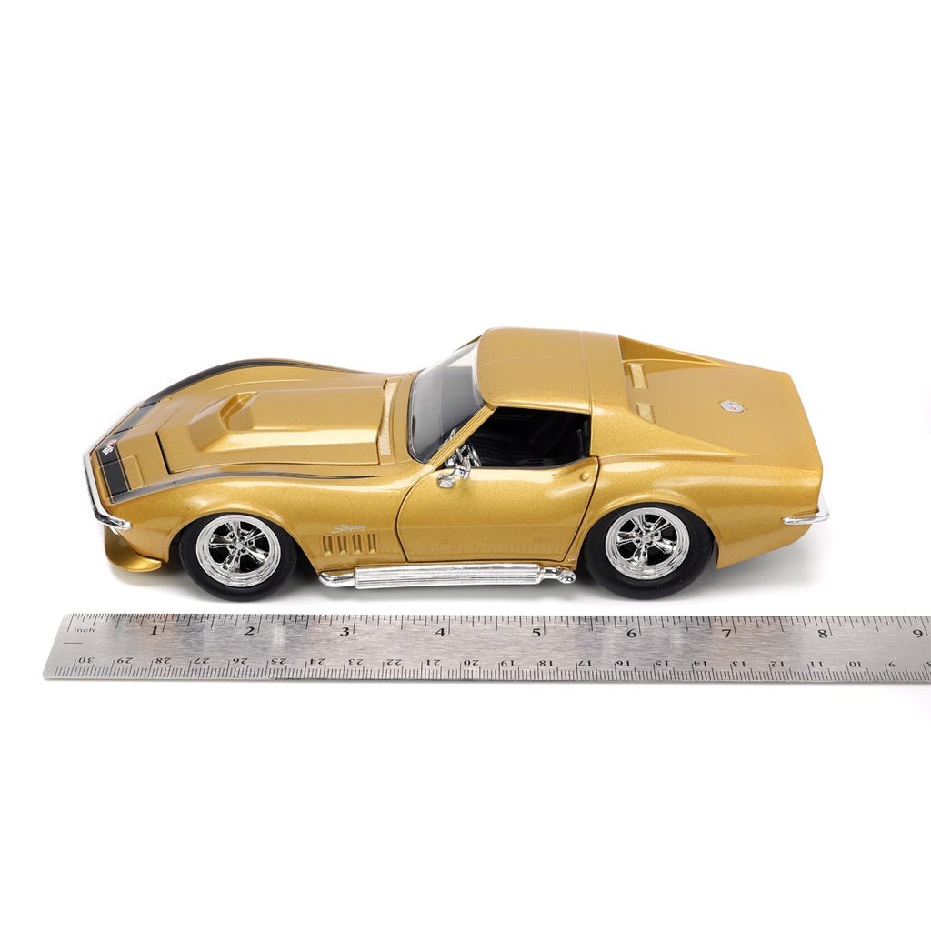 Bigtime Muscle 1969 Corvette Stingray ZL-1 1:24 Scale Die-Cast Metal Vehicle