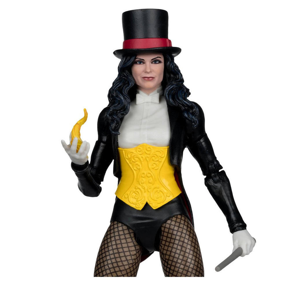 DC McFarlane Collector Edition Wave 13 Zatanna with Detective Chimp DC Classic #53 7-Inch Scale Action Figure