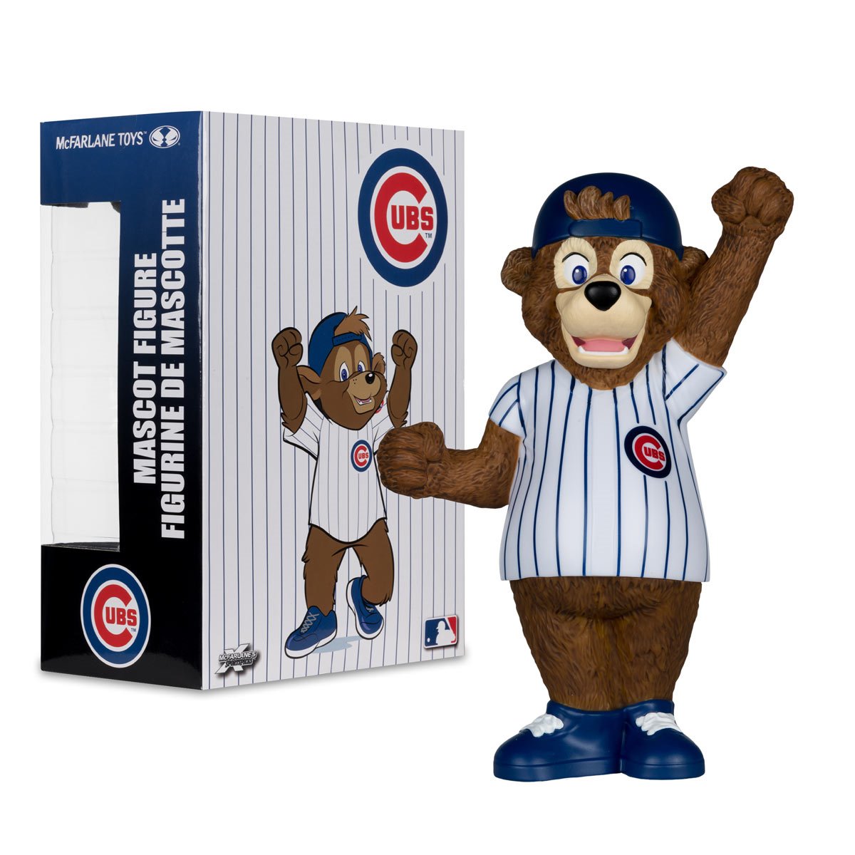 MLB SportsPicks Chicago Cubs Clark Mascot 7-Inch Posed Figure