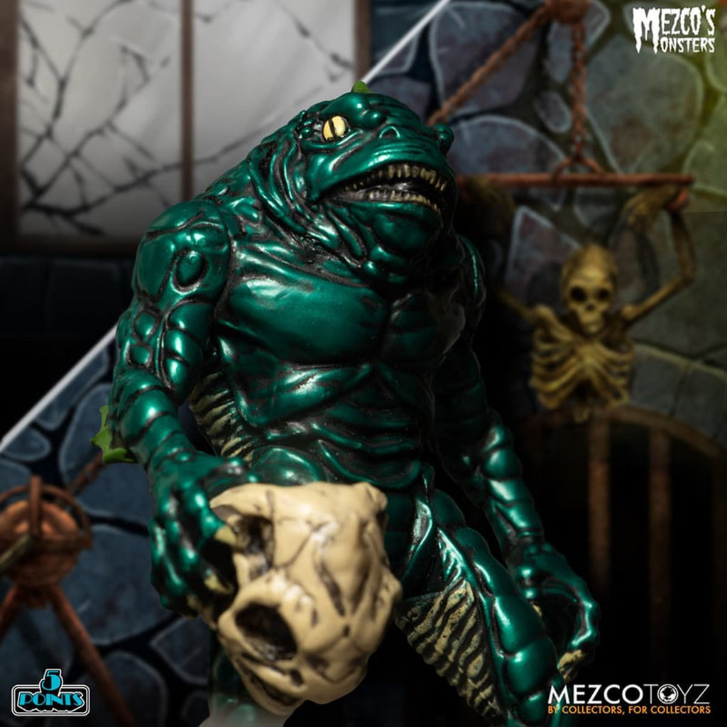 Mezco's Monsters Tower of Fear 5 Points Action Figures Deluxe Playset