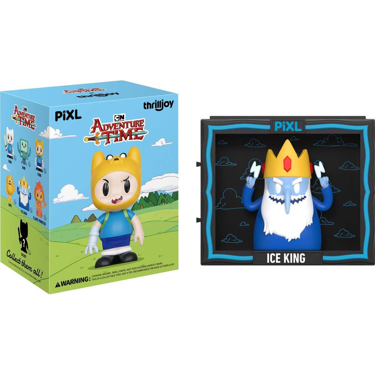 Adventure Time Blind Box PIXL Mini-Figure Display Case of 6