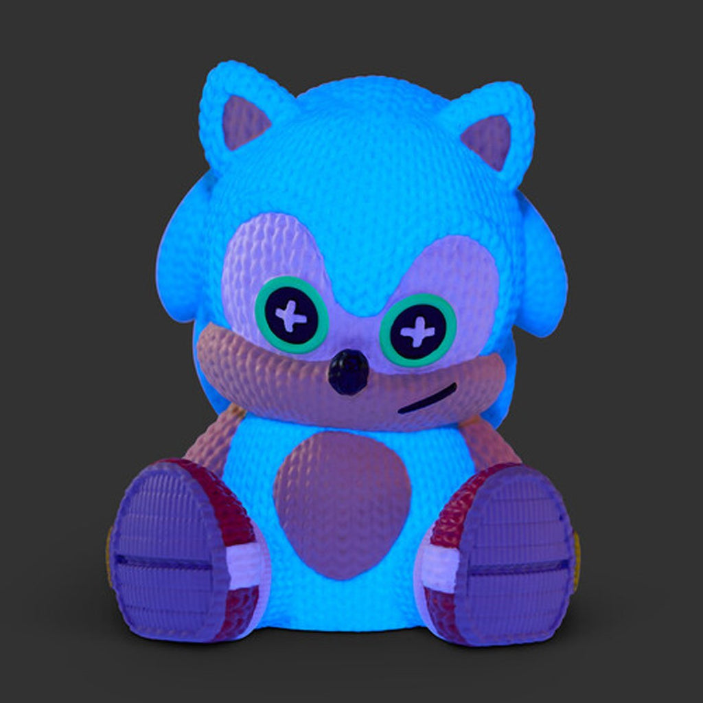 Sonic the Hedgehog Sonic #291 Blacklight Handmade By Robots Vinyl Figure