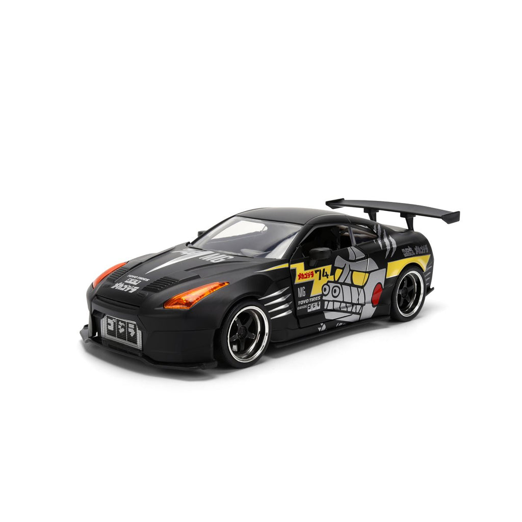 Hollywood Rides Mechagodzilla 2009 Nissan GT-R R35 Ben Sopra 1:24 Scale Die-Cast Metal Vehicle