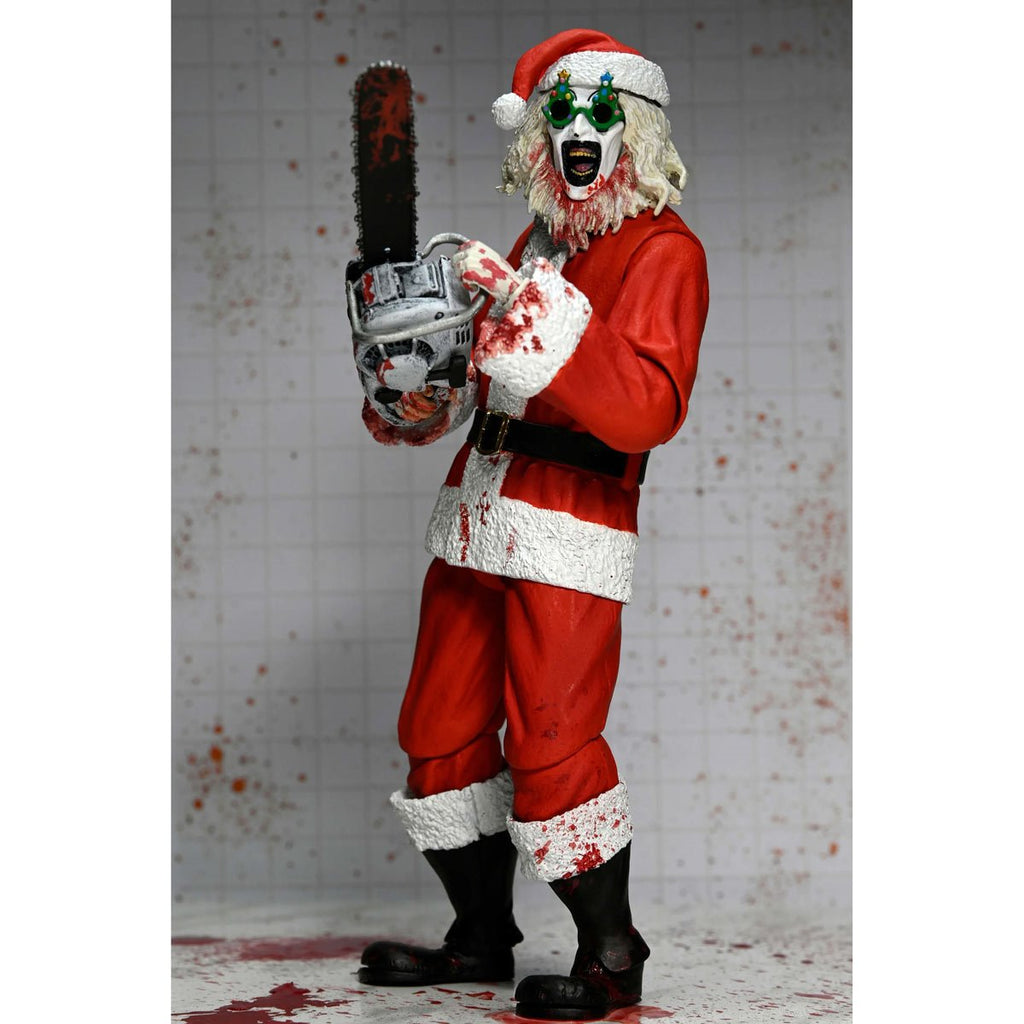 Terrifier 3 Ultimate Art the Clown Bloody Santa Suit 7-Inch Scale Action Figure
