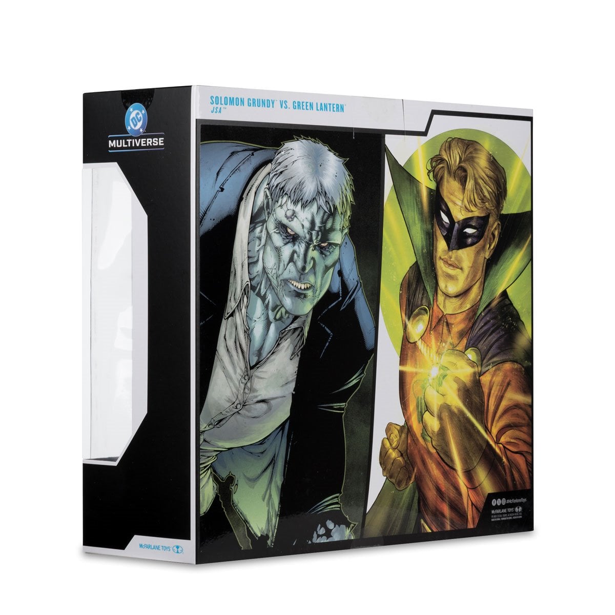 DC Multiverse Green Lantern Justice Society of America vs Solomon Grundy Megafig Action Figure 2-Pack