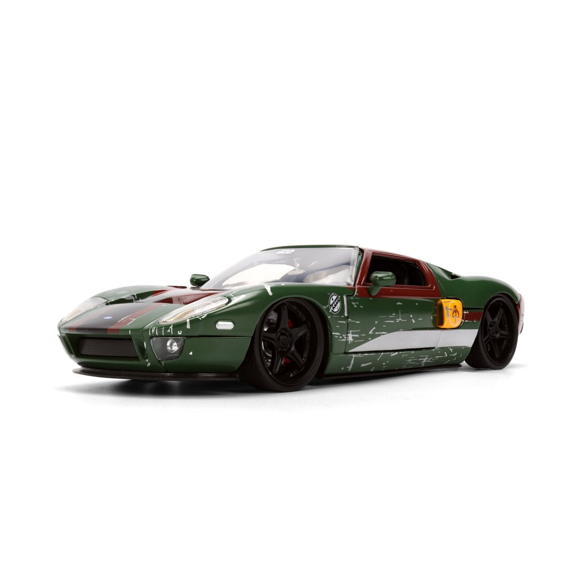 Hollywood Rides Star Wars 2005 Ford GT 1:24 Scale Die-Cast Metal Vehicle with Boba Fett Figure