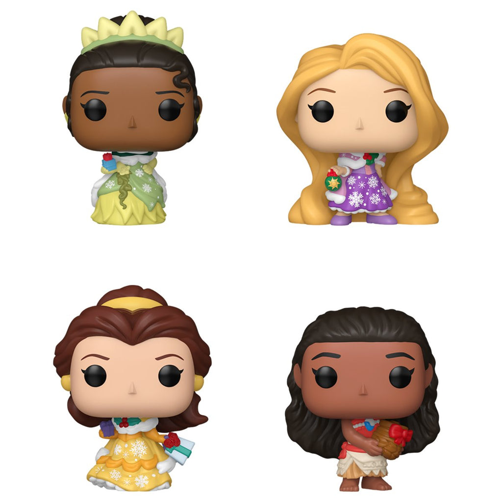 Disney Princess Ice Funko Pocket Pop! Mini-Figure Display Case of 12