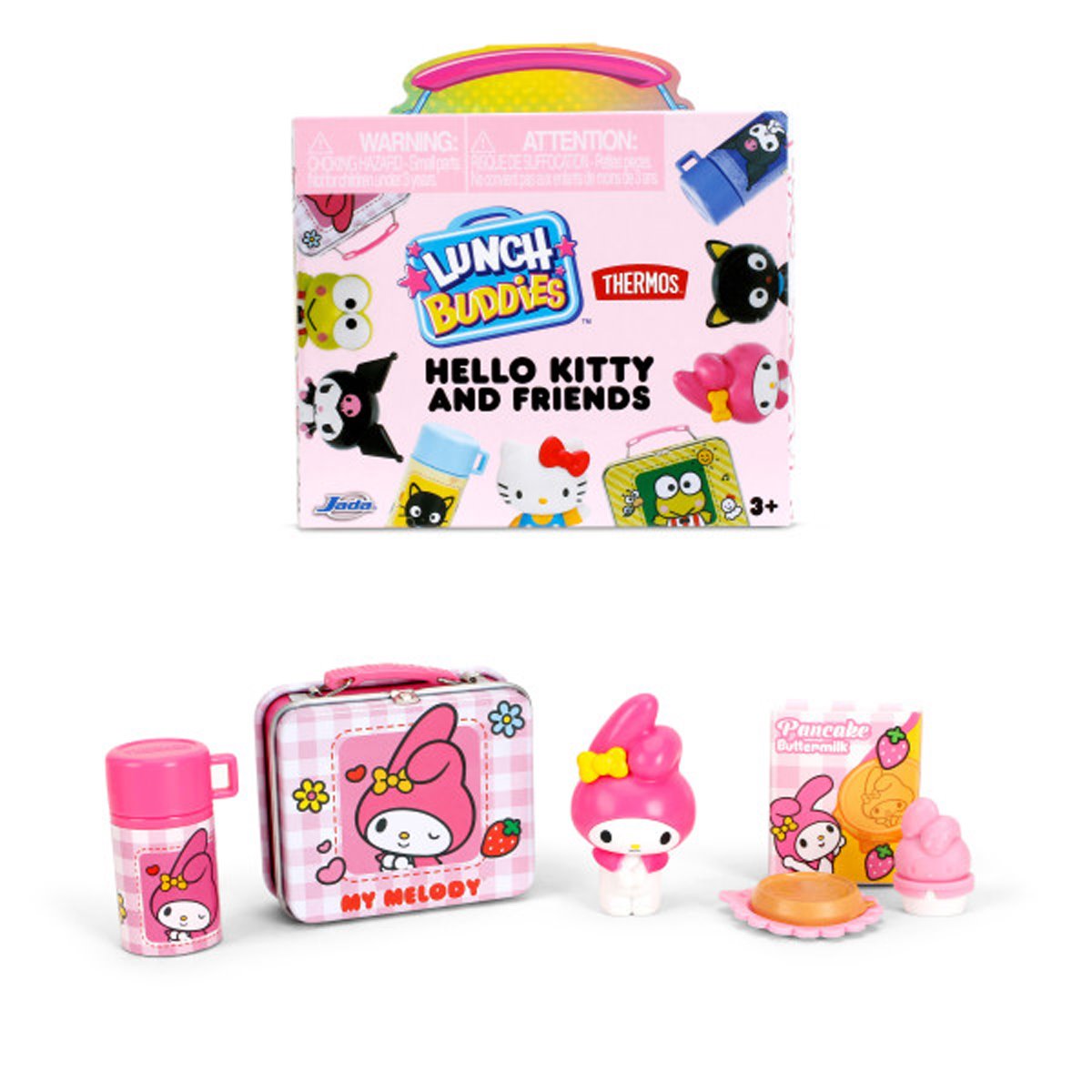 Sanrio Hello Kitty and Friends Lunch Buddies Blind Box Mini-Figure Case of 24