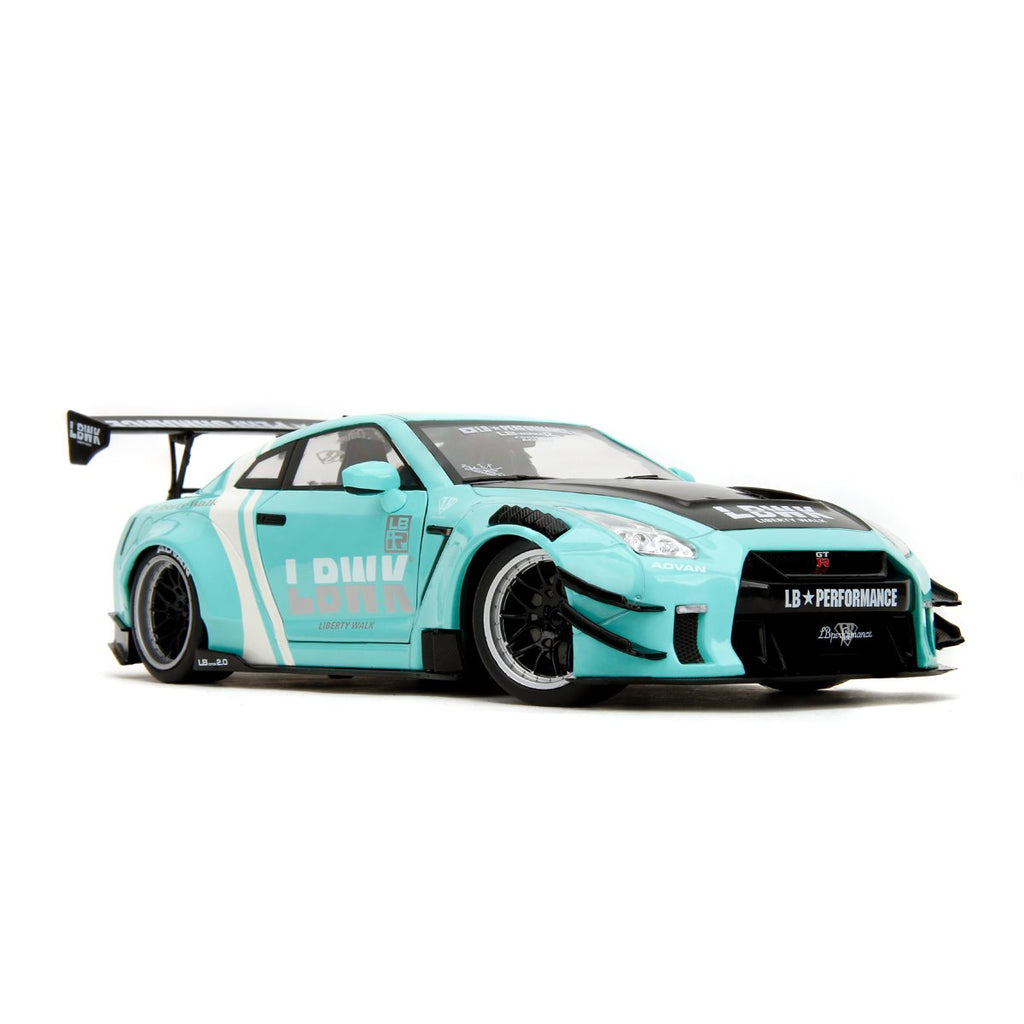 Pink Slips Wave 3 Nissan GT-R R35 LBWK Body Kit Type 2.0 1:18 Scale Die-Cast Metal Vehicle