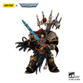 Joy Toy Warhammer 40,000 Black Legion Abaddon the Despoiler with Drach'nyen and Talon of Horus 1:18 Scale Action Figure