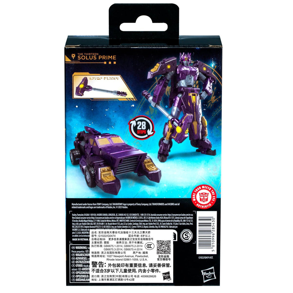 Transformers Generations Age of the Primes Deluxe Solus Prime