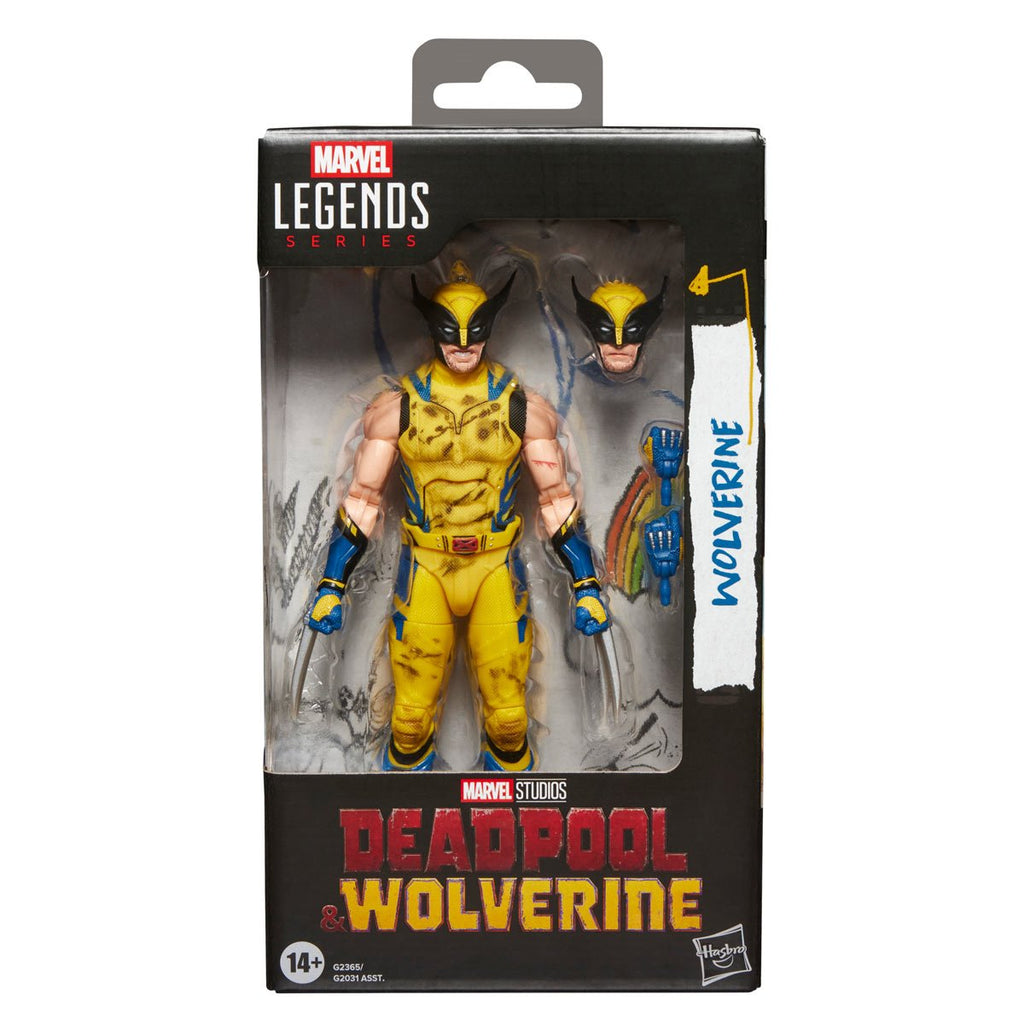 Deadpool & Wolverine Marvel Legends 6-Inch Action Figure Wave 2 Case of 6