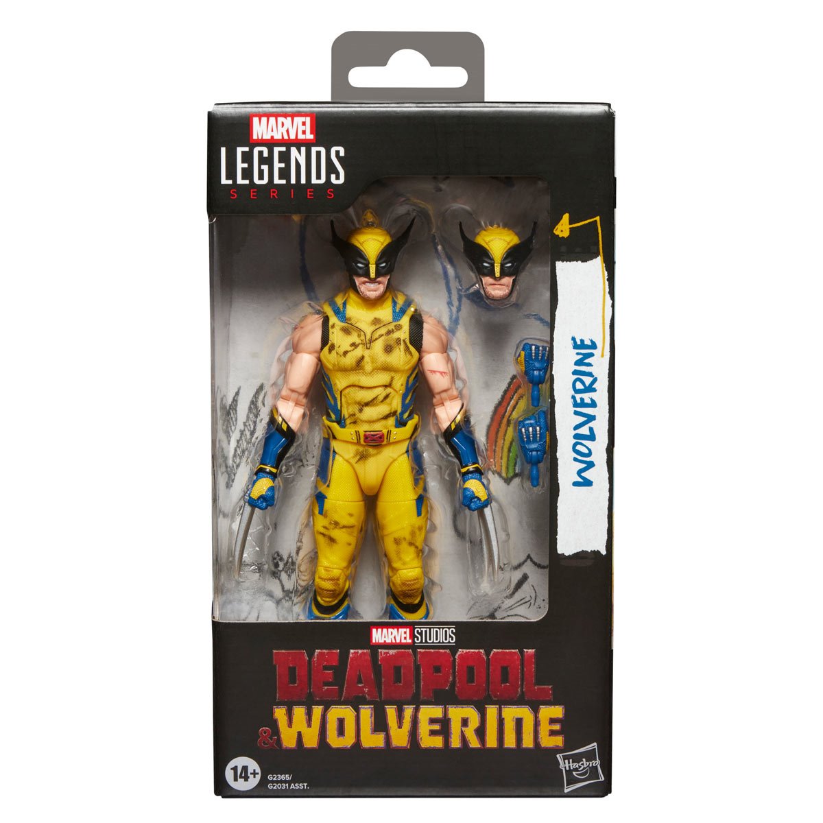 Deadpool & Wolverine Marvel Legends 6-Inch Action Figure Wave 2 Case of 6