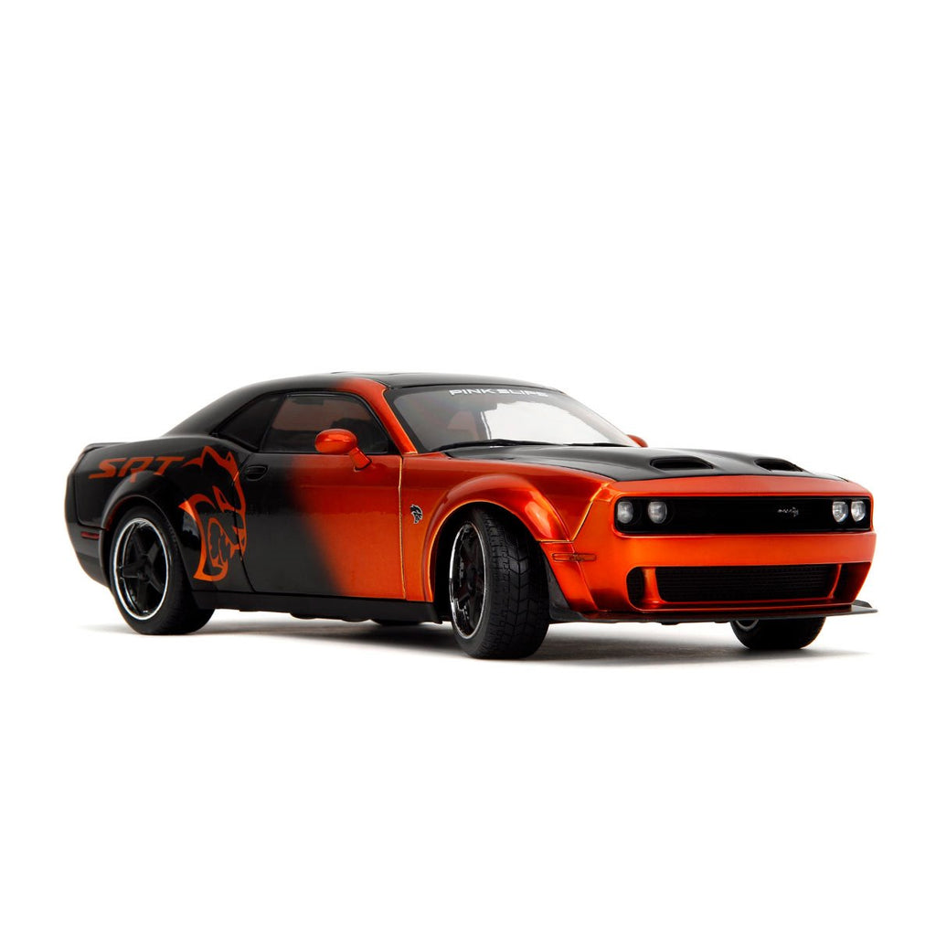 Pink Slips Wave 1 2015 Dodge Challenger SRT Hellcat Redeye Widebody 1:18 Scale Die-Cast Metal Vehicle