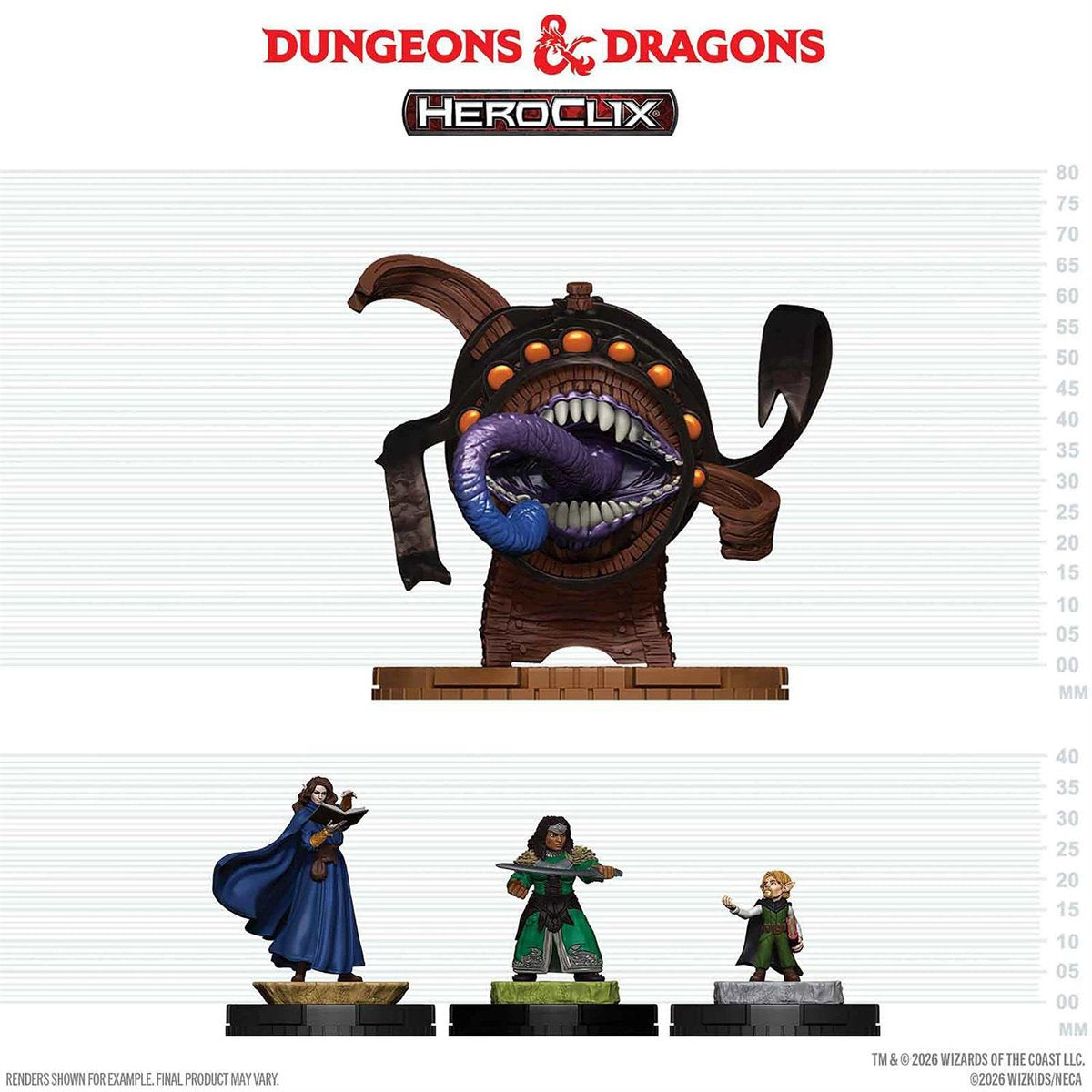 Dungeons & Dragons HeroClix: Tavern Trouble Scenario Mini-Figure and Game Set