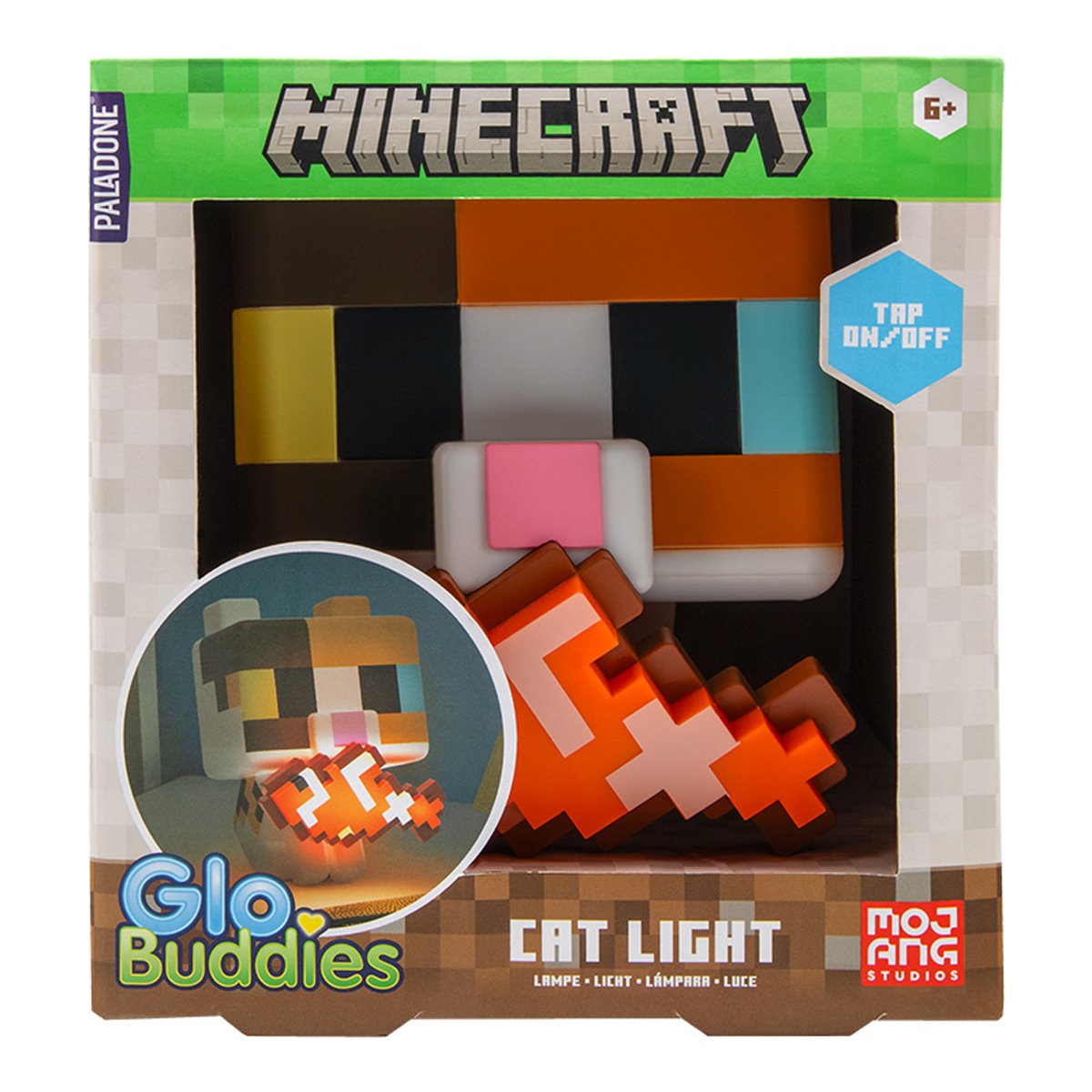 Minecraft Cat GloBuddies Light