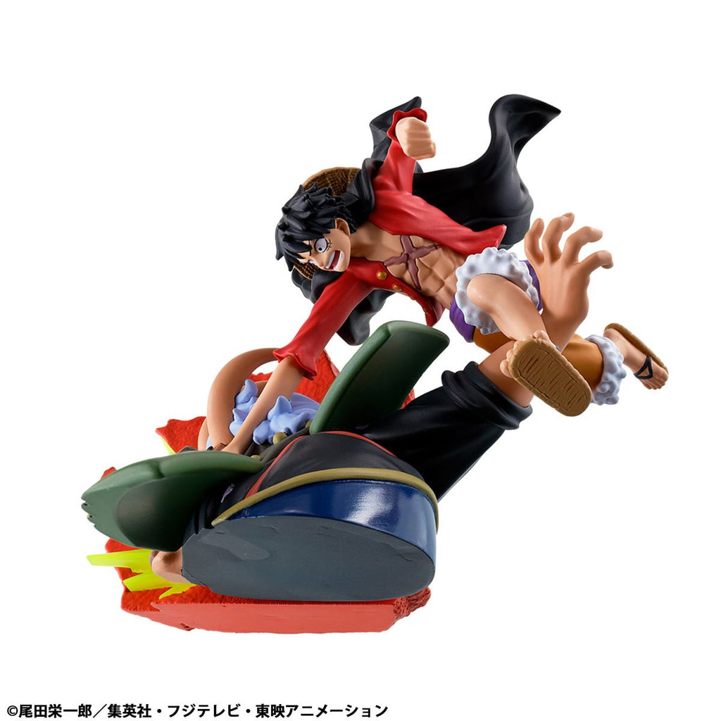 One Piece Wanokuni Logbox Re Birth Vol. 3 Petitrama Mini-Figure 4-Pack Display - Reissue