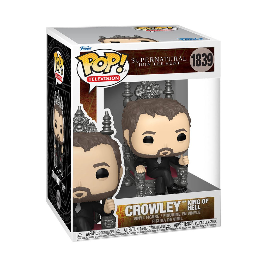 Supernatural Crowley King of Hell Throne Premium Funko Pop! Vinyl Figure #1839