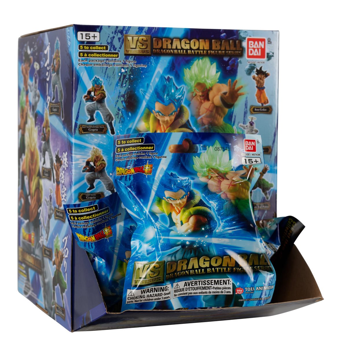 Dragon Ball Super Gashapon Posed Blind Mini-Figure Random 4-Pack