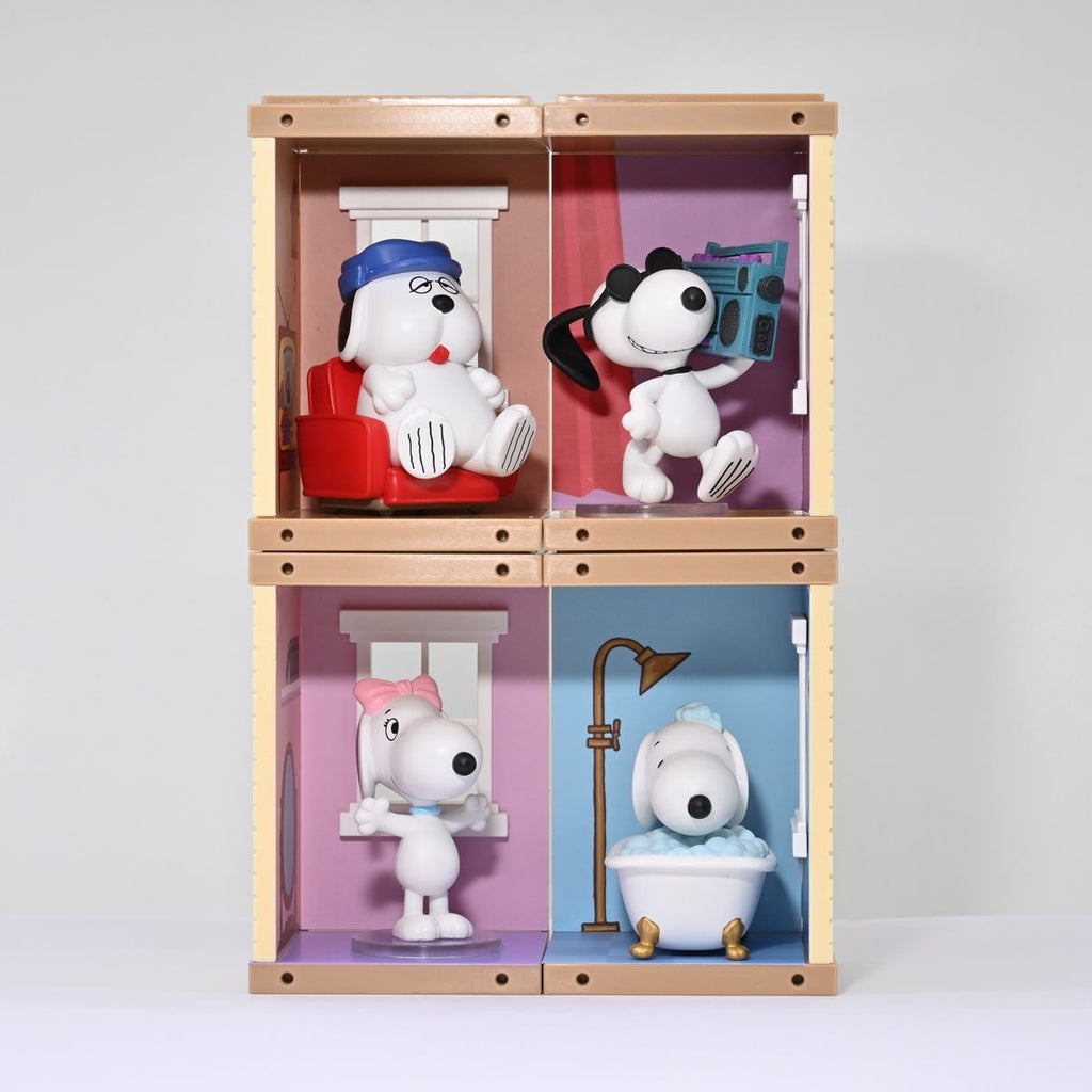 Peanuts Snoopy Hero Box Home Sweet Home Series Blind-Box Mini-Figure Case of 6