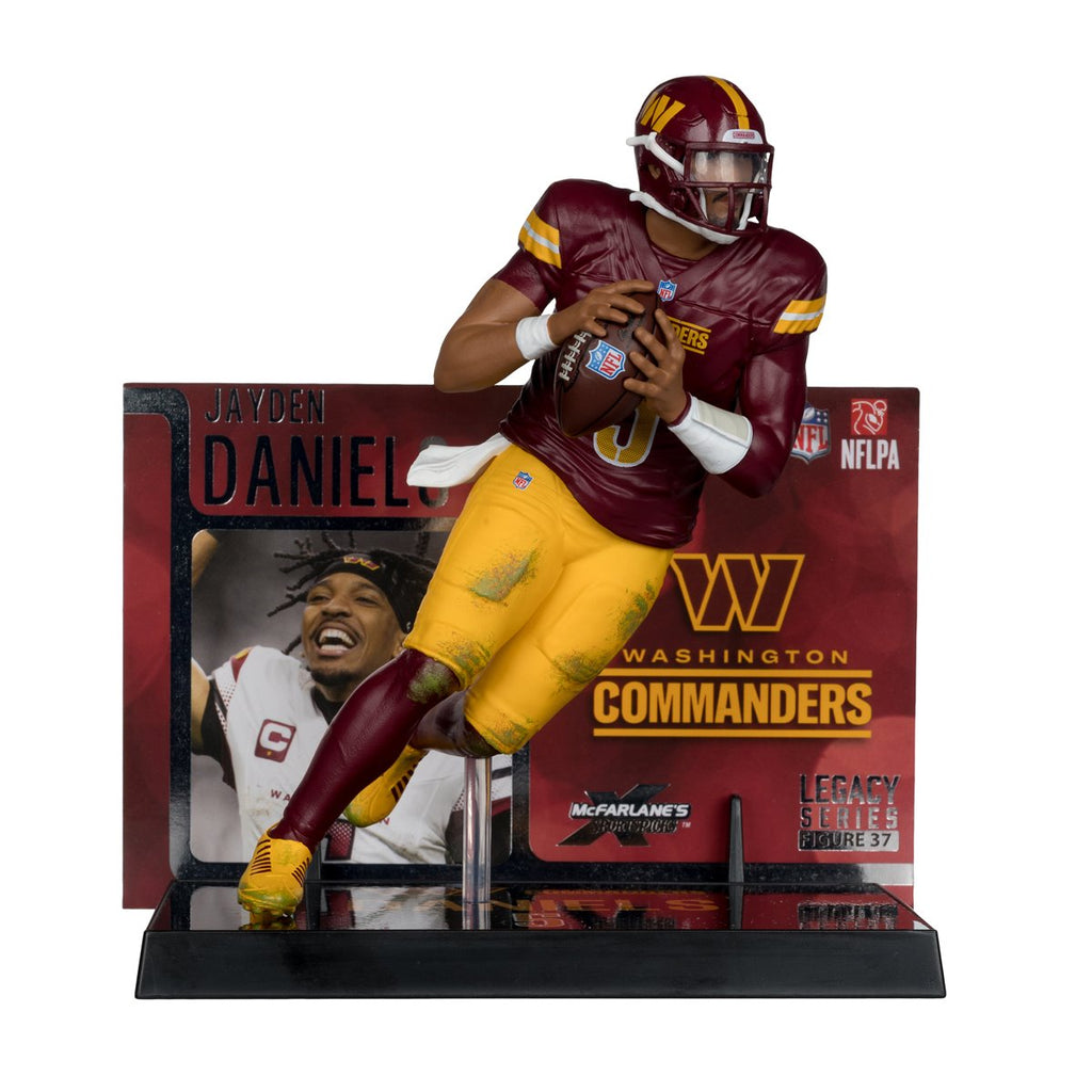 NFL SportsPicks 2025 Washington Commanders Jayden Daniels 7-Inch Scale Posed Figure